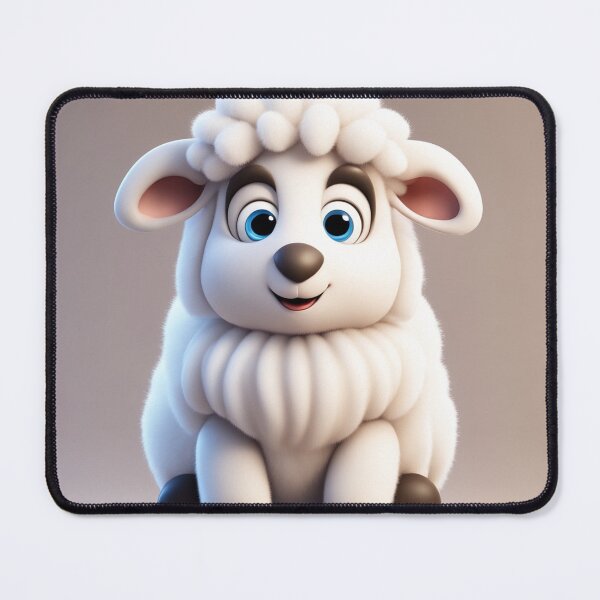 Item preview, Cute Sheep Sitting Cartoon Vector Icon designed and sold by hjian8219.
