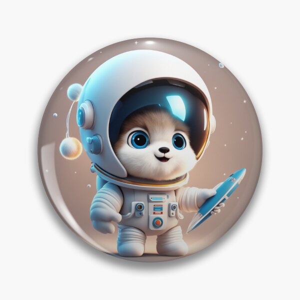 Item preview, : Cute Astronaut Holding Space Board with Rocket Cartoon Vector Icon designed and sold by hjian8219.