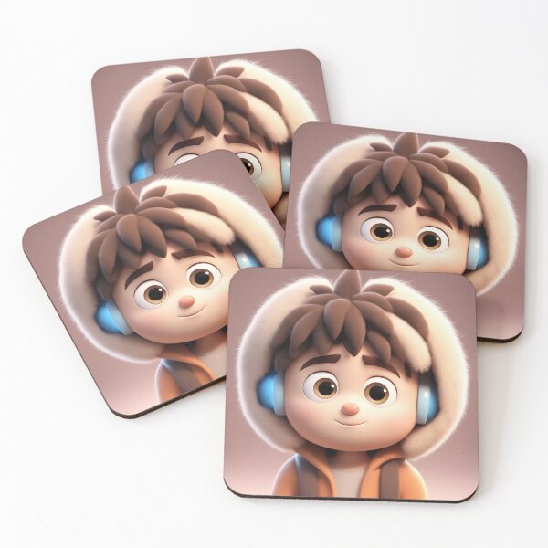 Item preview, Cute Boy with Headache Cartoon Vector Icon designed and sold by hjian8219.
