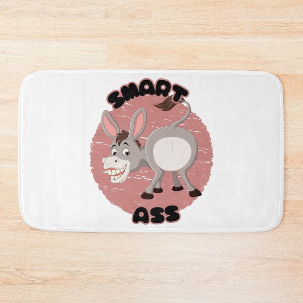 Item preview, SMART ASS - PINK BACKGROUND designed and sold by FitEnvy.