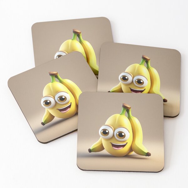 Item preview, Banana Fruit Cartoon Vector Icon designed and sold by hjian8219.