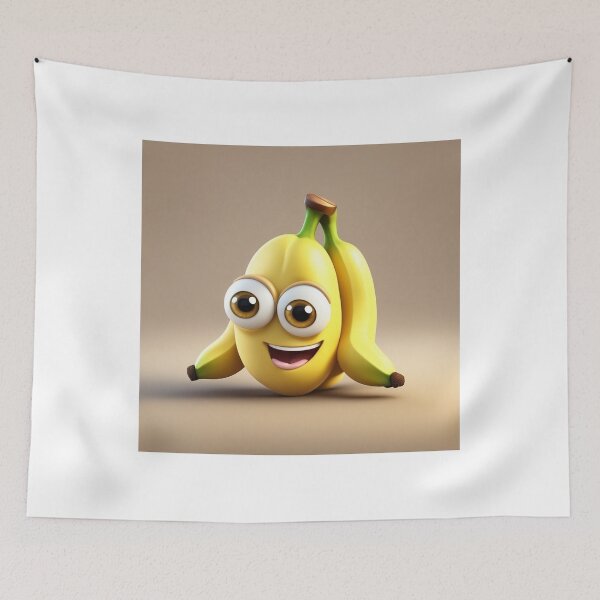 Item preview, Banana Fruit Cartoon Vector Icon designed and sold by hjian8219.