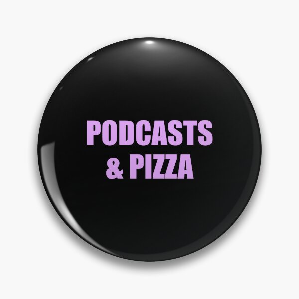 Item preview, Podcasts And Pizza - funny podcaster designed and sold by Inspirationmotivation.