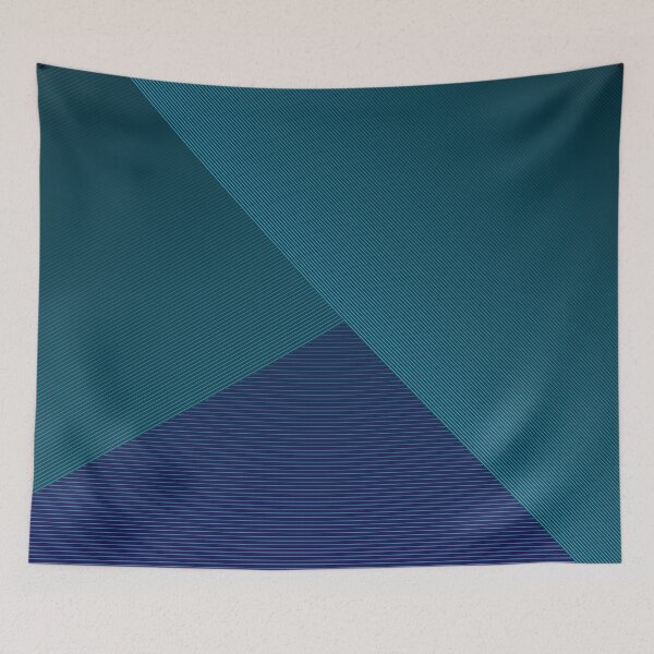 Item preview, Criss Cross Lines Multicolor Crossed Line Stripes Overlap designed and sold by EvergreenMotifs.