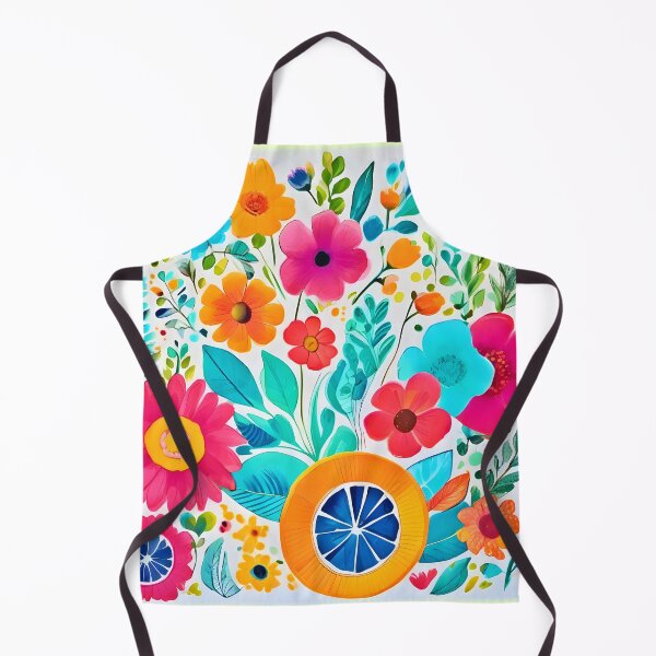 Item preview, Vibrant Floral Fiesta Art designed and sold by Health And Fitness Posts e-Store.
