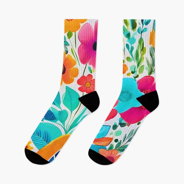 Item preview, Vibrant Floral Fiesta Art designed and sold by Health And Fitness Posts e-Store.