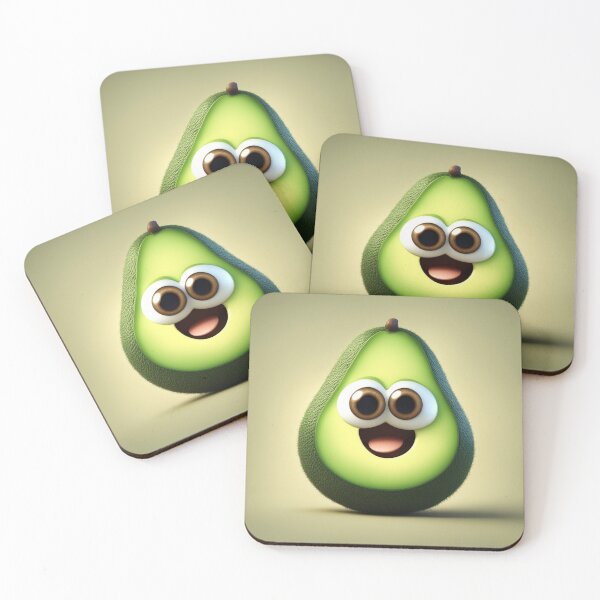 Item preview,  Avocado Fruit Cartoon Vector Icon designed and sold by hjian8219.