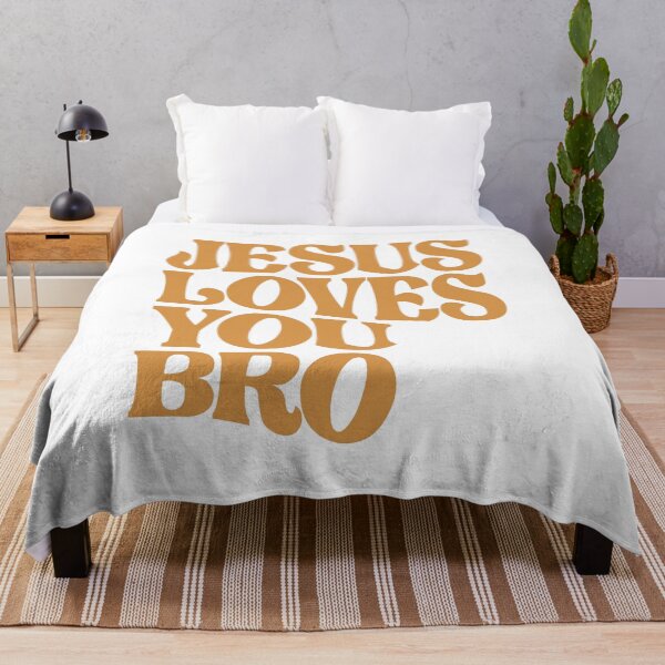 Item preview, Jesus Loves You Bro - Inspiring Christian Quote designed and sold by cidolopez.