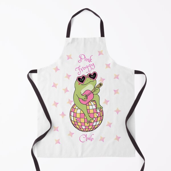 Item preview, Pink Froggy Club Pattern designed and sold by SillyTeesforYou.