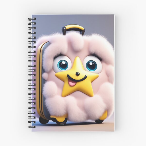 Item preview, Suitcase Bag with Star Cartoon Vector Icon designed and sold by hjian8219.