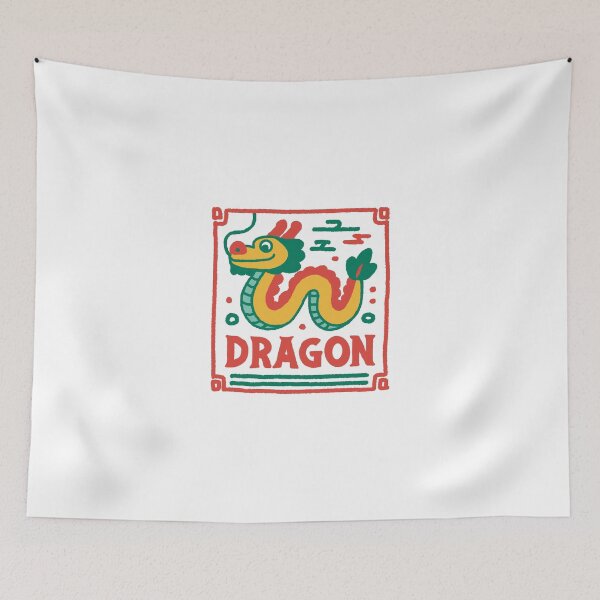 Item preview, Chinese dragon cute lucky fortune happy designed and sold by WowCustomDesign.