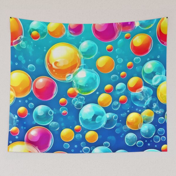 Item preview,  Bubble Pop Delight Art designed and sold by Health And Fitness Posts e-Store.