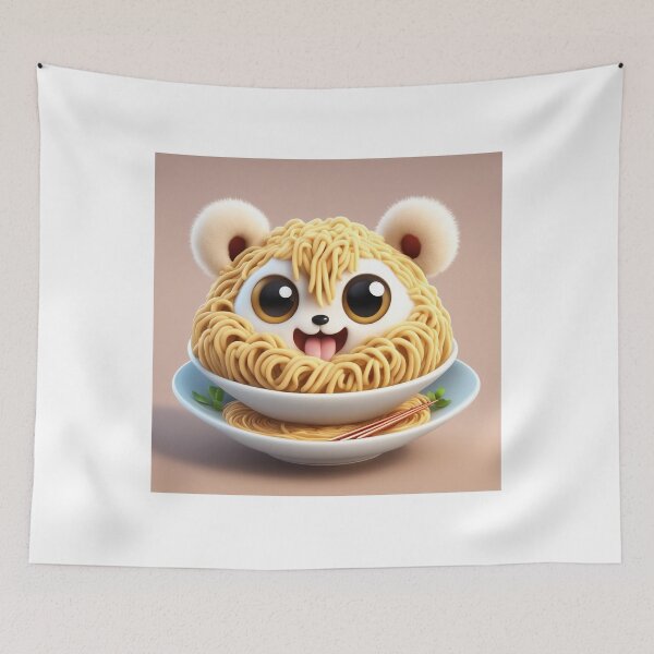 Item preview, Ramen Noodle with Floating Chopsticks Cartoon Vector Icon designed and sold by hjian8219.