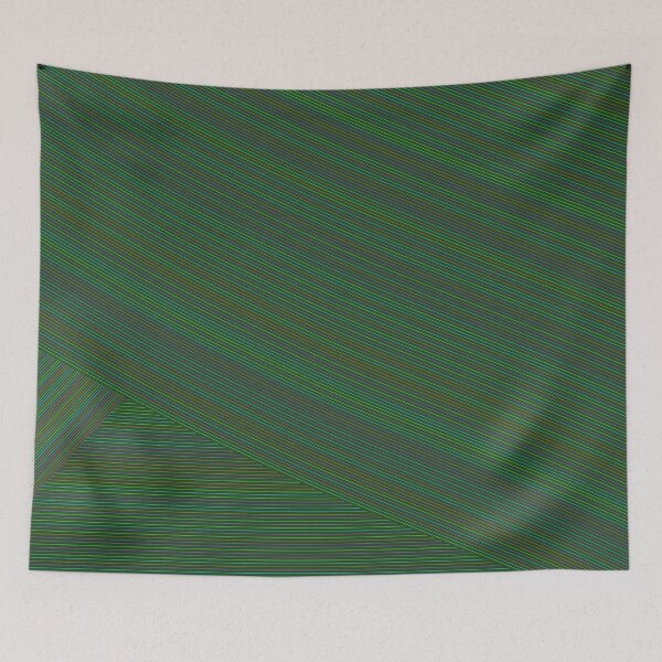 Item preview, Criss Cross Lines Multicolor Crossed Line Stripes Overlap designed and sold by EvergreenMotifs.