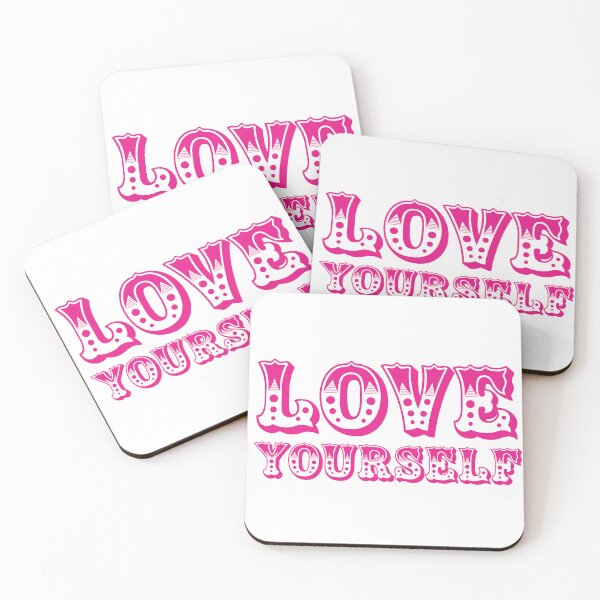 Item preview, Love Yourself - A Magenta Typography  designed and sold by adlkh.
