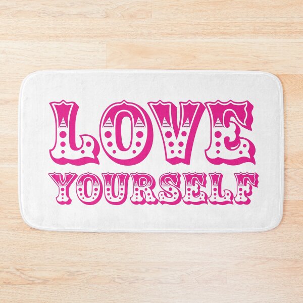 Item preview, Love Yourself - A Magenta Typography  designed and sold by adlkh.