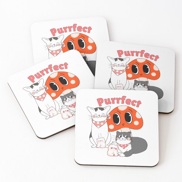 Item preview, Purrfect cute cats with their teddies designed and sold by BritishDelights.