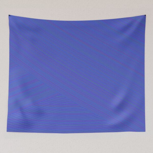 Item preview, Criss Cross Lines Multicolor Crossed Line Stripes Overlap designed and sold by EvergreenMotifs.