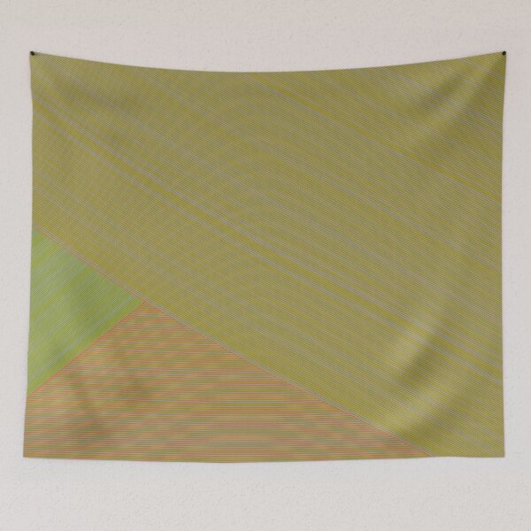 Item preview, Criss Cross Lines Multicolor Crossed Line Stripes Overlap designed and sold by EvergreenMotifs.