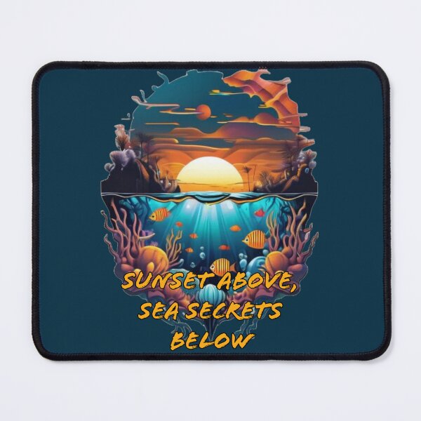 Item preview, Sunset above sea secrets below designed and sold by DesignPrePress.