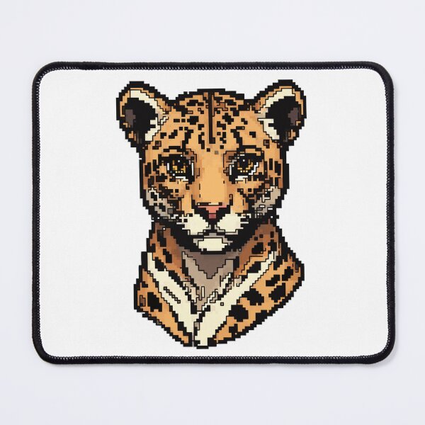 Item preview, Pixel Leopard Elegance designed and sold by NaturePixel.
