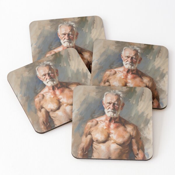 Item preview, Old Strong Painting Art designed and sold by Ameliatra Design.