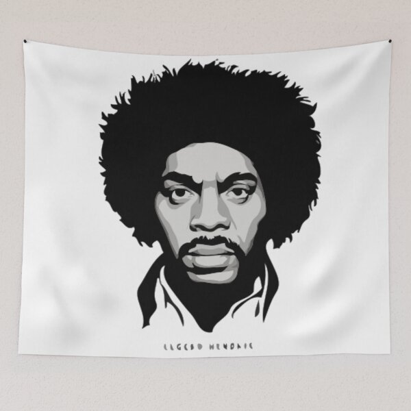 Artikelvorschau, Legendäres Hendrix-T-Shirt-Design entworfen und verkauft von Collision19.