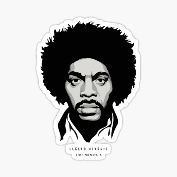 Artikel-Vorschau von Legendäres Hendrix-T-Shirt-Design, designt und verkauft von Collision19.
