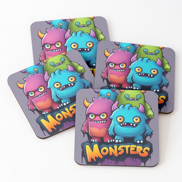 Item preview, Karolisa's Colorful Monster World designed and sold by Karolisa.