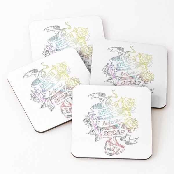 Item preview, Death before Decaf Collection designed and sold by TSlaterDesigns.
