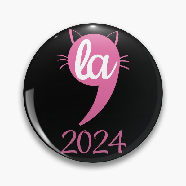 Item preview, Comma + LA , La Cute Cat Kitty Vote Kamala 2024 Elections designed and sold by wtfbba.