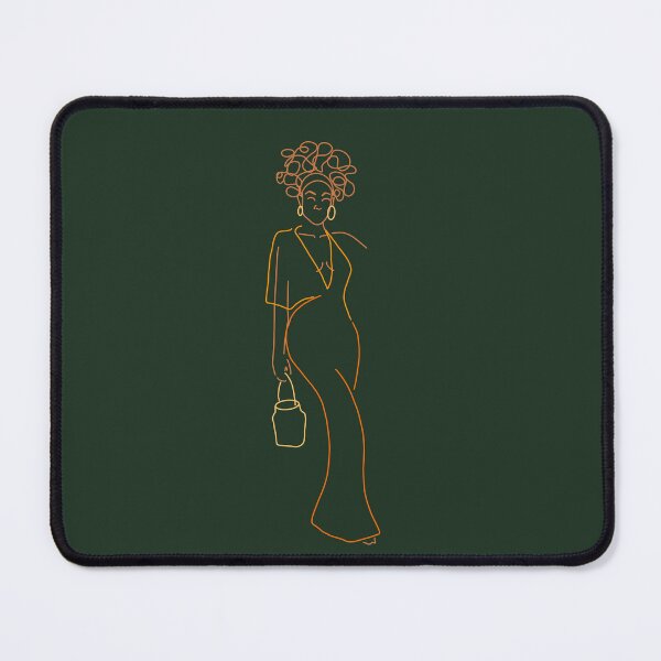 Item preview, Line Art of Woman with Curls designed and sold by chaycreates.