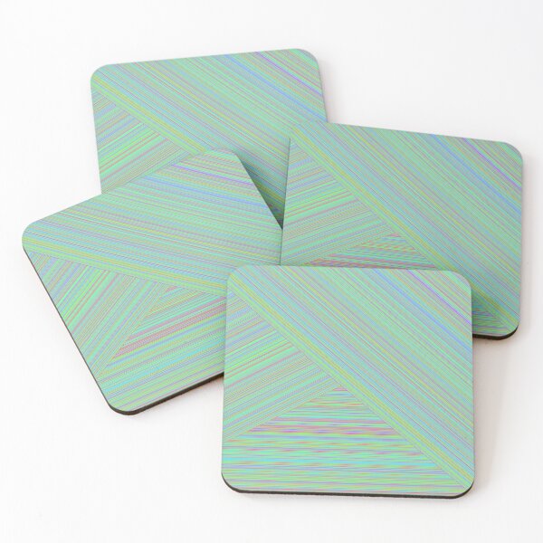 Item preview, Criss Cross Lines Multicolor Crossed Line Stripes Overlap designed and sold by EvergreenMotifs.