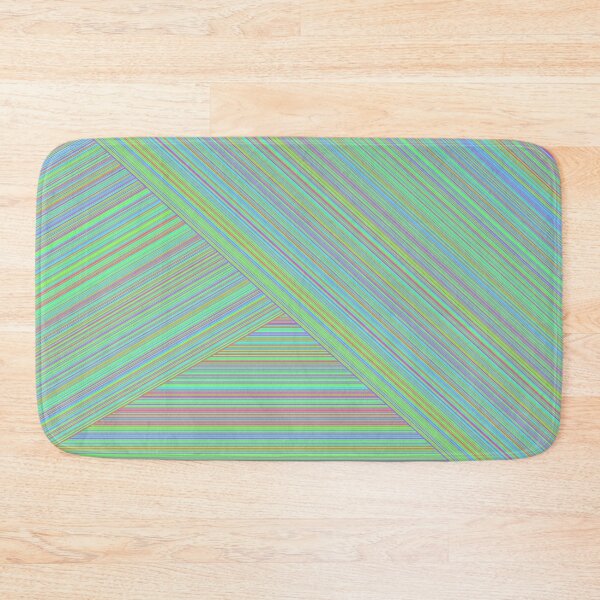Item preview, Criss Cross Lines Multicolor Crossed Line Stripes Overlap designed and sold by EvergreenMotifs.