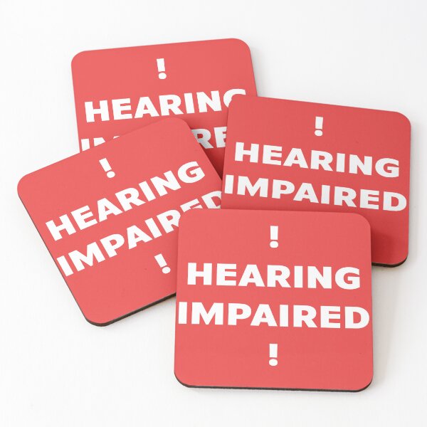Item preview, Hearing Impaired Alert designed and sold by Sufferingsoup.