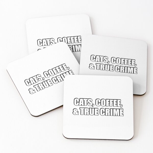 Item preview, Cats, Coffee, And True Crime Podcasts - True Crime Podcast designed and sold by Inspirationmotivation.