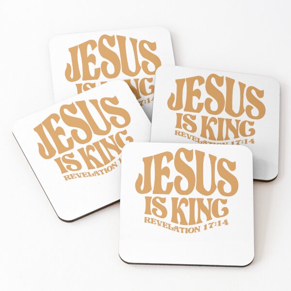 Item preview, Jesus is King Revelation 17:14 Christian Quote designed and sold by cidolopez.
