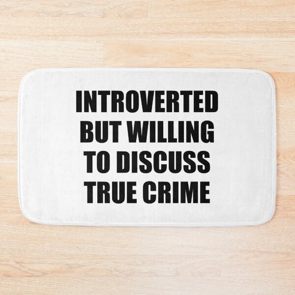 Item preview, True Crime Podcast designed and sold by Inspirationmotivation.