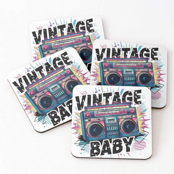 Item preview, Cool Vintage Baby Boom Box designed and sold by PlanetMarker.