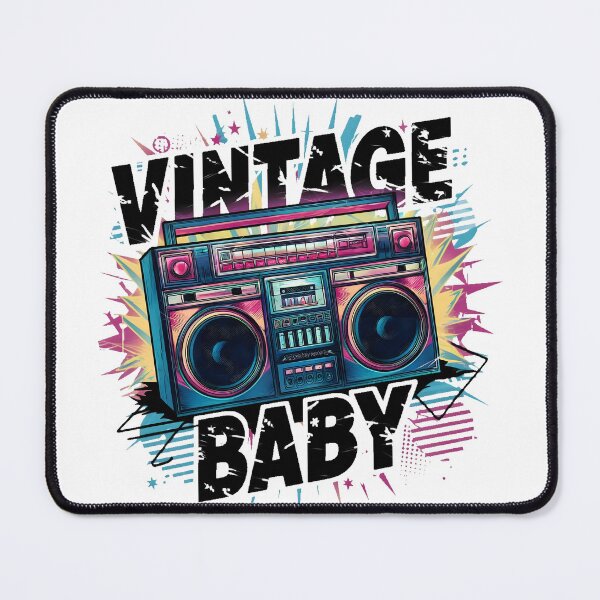 Item preview, Cool Vintage Baby Boom Box designed and sold by PlanetMarker.