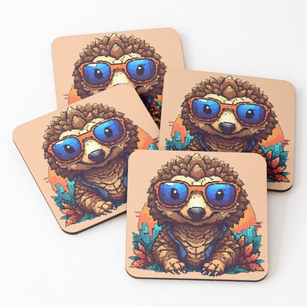 Item preview, Pixel Pangolin Charm designed and sold by NaturePixel.