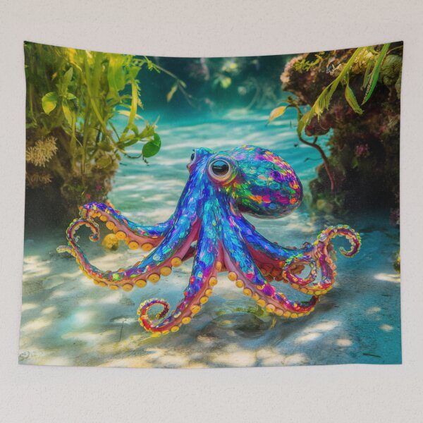 Item preview, The Crystal Octopus designed and sold by McHashDesigns.