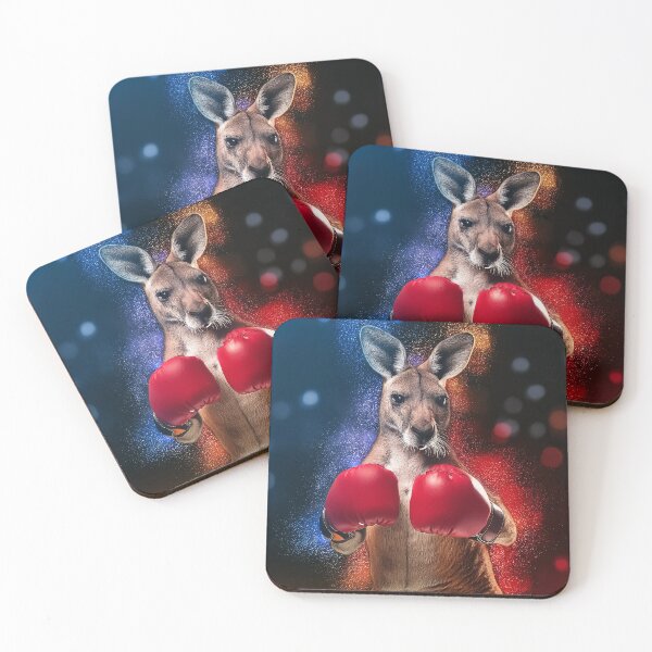 Item preview, The Boxing Kangaroo designed and sold by AussieAl.