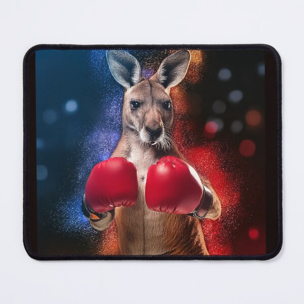 Item preview, The Boxing Kangaroo designed and sold by AussieAl.