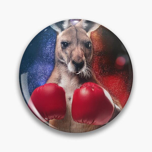 Item preview, The Boxing Kangaroo designed and sold by AussieAl.