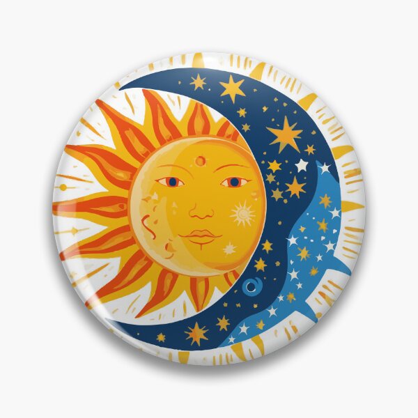 Item preview, Sun and moon designed and sold by Mostor.
