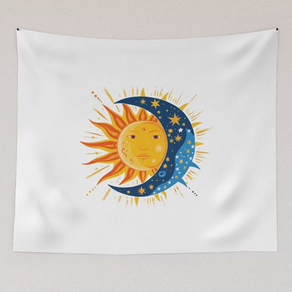 Item preview, Sun and moon designed and sold by Mostor.