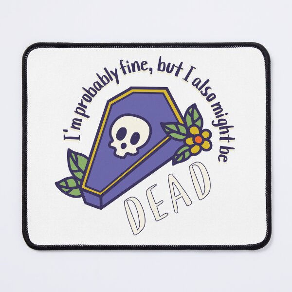 Item preview, New Girl Quote "Probably Fine" designed and sold by Sarah Teigland.