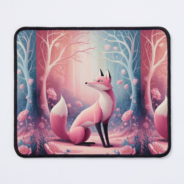 Item preview, Whimsical Fox. Fantasy cute fox, magical forest, enchanting woodland, vintage fox designed and sold by FoxVibes.