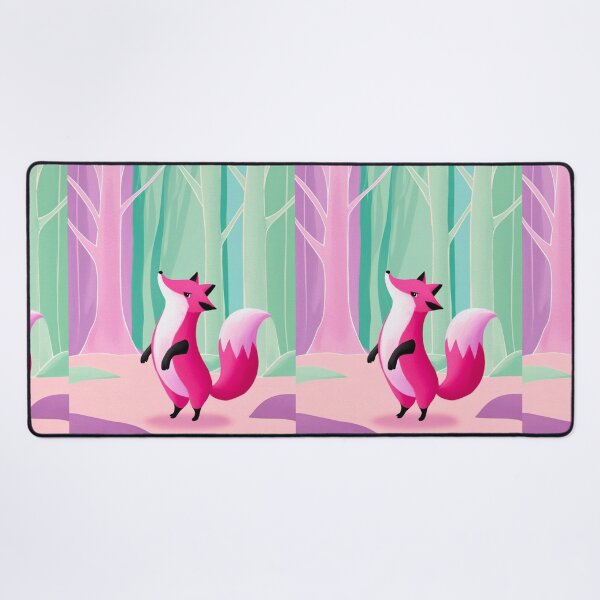 Item preview, Whimsical Fox. Fantasy cute fox, magical forest, enchanting woodland, vintage fox designed and sold by FoxVibes.